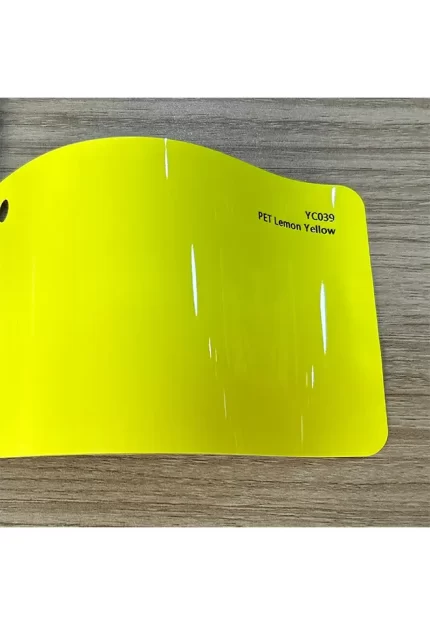 PET Lemon Yellow