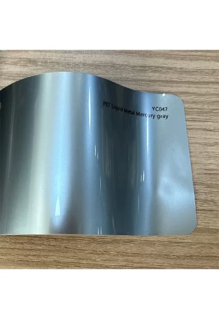 PET Liquid Metal Mercury Gray