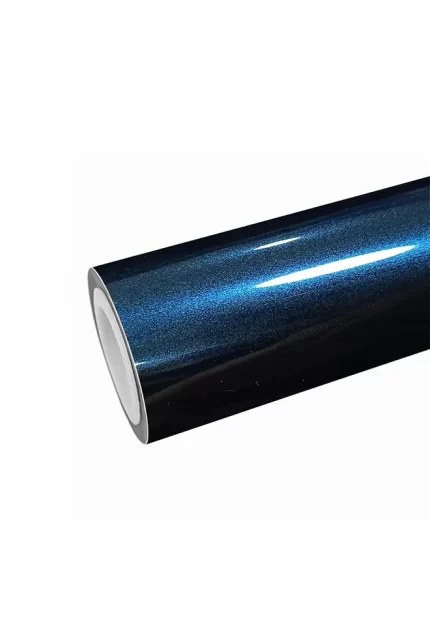High Gloss PET Metal Midnight Cyan