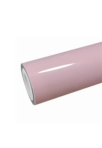 Glossy PET Oolong Milk Tea Pink