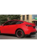 New Satin Ferrari Red YB006 - Image 6