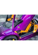 Super Bright Metallic Grape Purple YA024 - Image 8