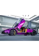 Super Bright Metallic Grape Purple YA024 - Image 7