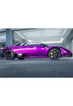 Super Bright Metallic Grape Purple YA024 - Image 4