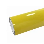 Shiny Gloss Crystal Corn Yellow Vinyl Wrap