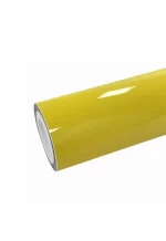 Shiny Gloss Crystal Corn Yellow Vinyl Wrap