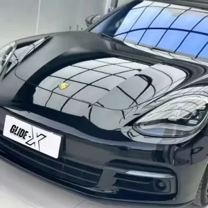 PET Crystal Black Vinyl Wrap